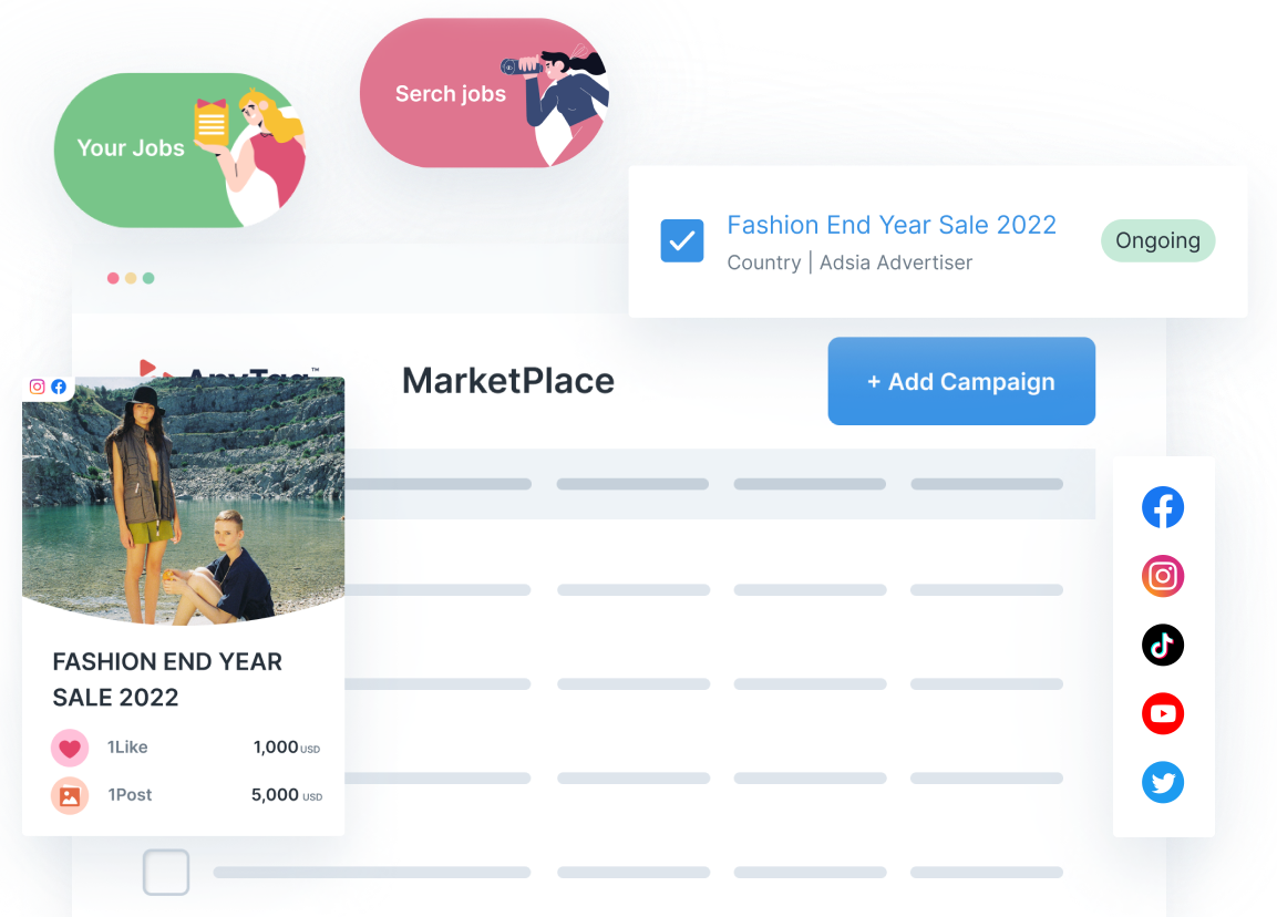 Influencer Marketplace